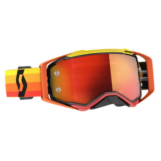 Scott Prospect Goggle Orange/Yellow/Orange Chrome Lens