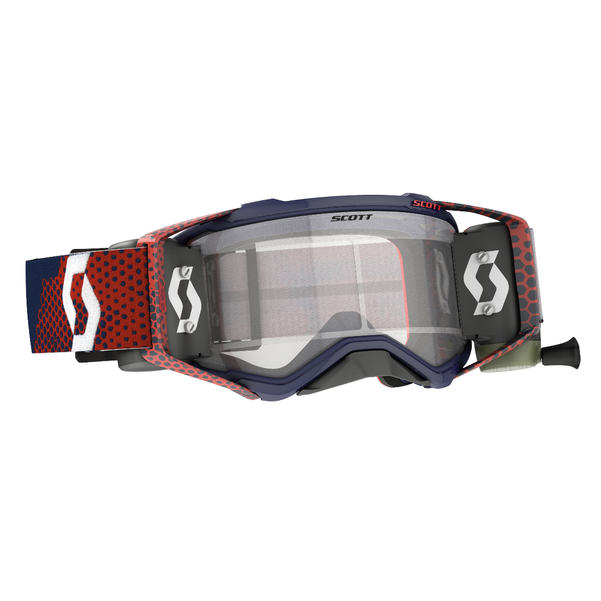 Scott Prospect WFS Goggle Red/Blue/Clear Lens