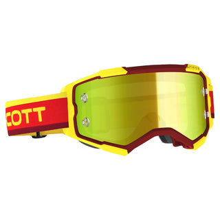 Scott Fury Goggle Red/Yellow/Yellow Chrome Lens