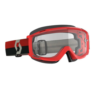 Scott Goggle Split Otg Red/Grey Clear Works