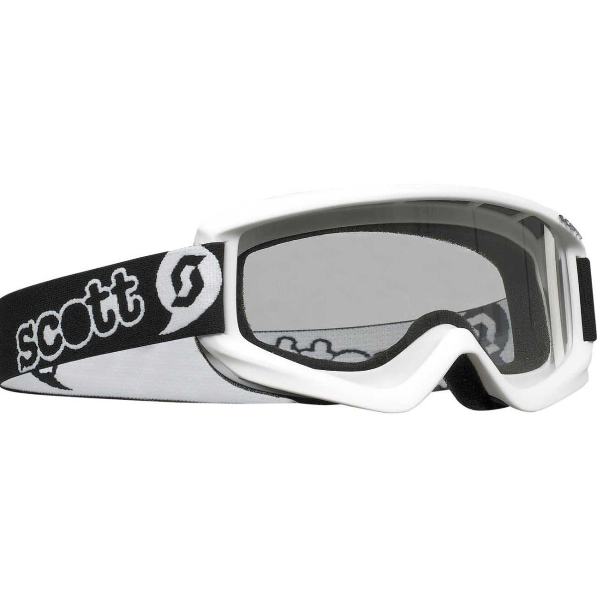 Scott Youth Agent Goggle White/Clear Lens