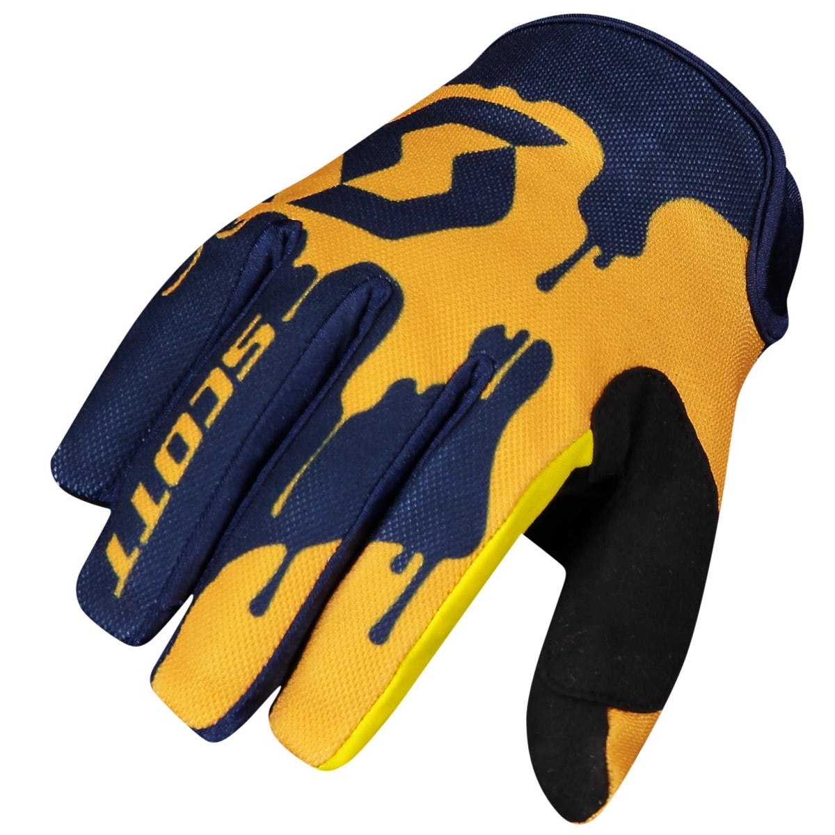Scott YOUTH 250 Swap Glove Blue/Yellow