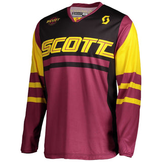 Scott YOUTH 350 RACE Jersey Brown/Yellow