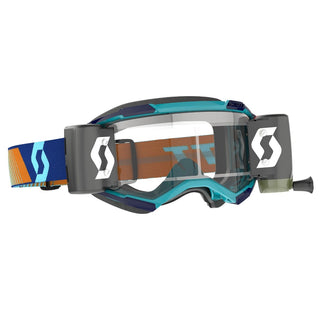 Scott Fury WFS Goggle Blue/Orange/Clear Lens