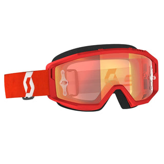 Scott Primal Goggle Red/White/Orange Chrome Lens