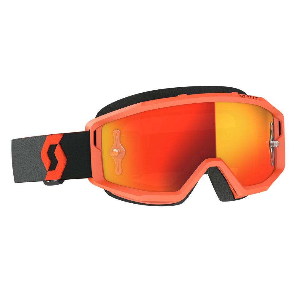 Scott Primal Goggle Orange/Black/Orange Chrome Lens