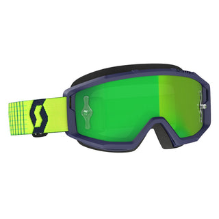 Scott Primal Goggle Blue/Yellow/Green Chrome Lens