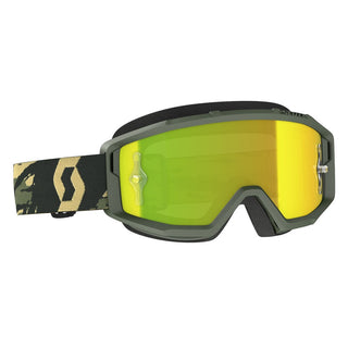 Scott Primal Goggle Camo/Khaki/Yellow Chrome Lens