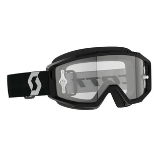 Scott Primal Clear Lens Goggle Black/White/Clear Lens