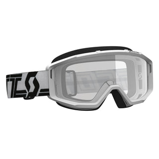 Scott Primal Clear Lens Goggle White/Black/Clear Lens