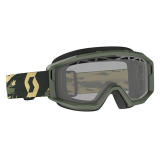 Primal Goggle Enduro Camo Kaki Clear