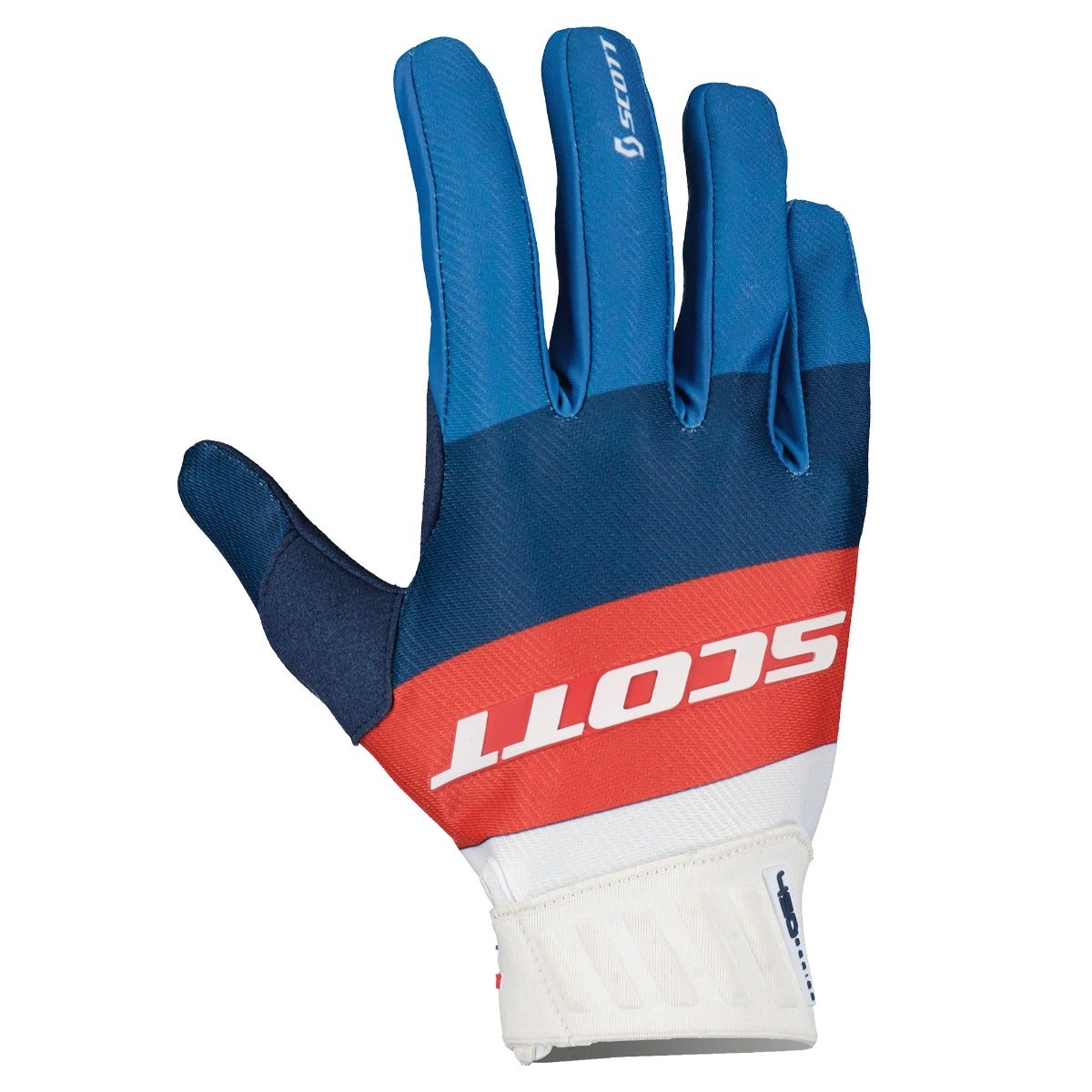 Scott 450 Angled 2023 Glove Blue/Red