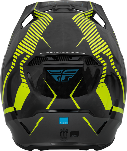 Fly Racing Youth Formula Carbon Tracer Helmet - Hi-Vis Black