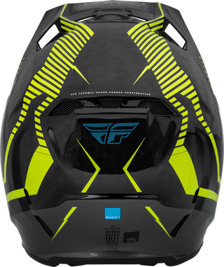 Fly Racing Formula Carbon Tracer Helmet - Hi-Vis Black