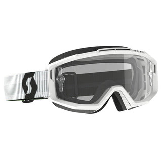 Scott Split OTG Goggle White/Clear Lens