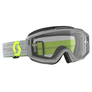 Scott Split OTG Goggle Grey/Yellow/Clear Lens