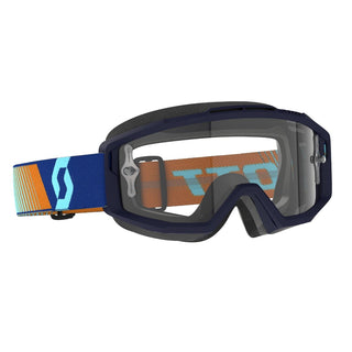 Scott Split OTG Goggle Blue/Orange/Clear Lens