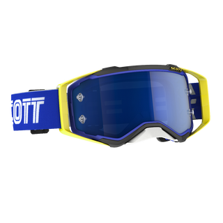 Scott Prospect Pro Circuit 30 Years Limited Edition Goggle Blue/Yellow/Electric Blue Chrome Lens