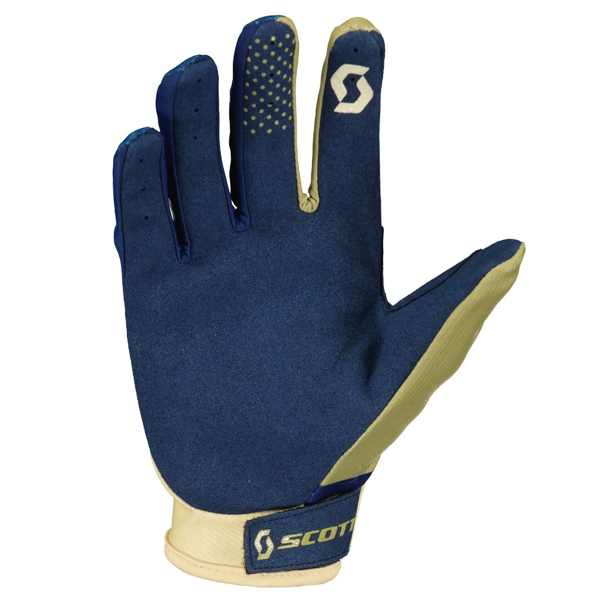 Scott 350 Track Evo Glove Tan/Blue