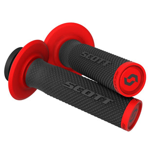 Scott SX II Lock On Grip + Cam Set BLK/RED