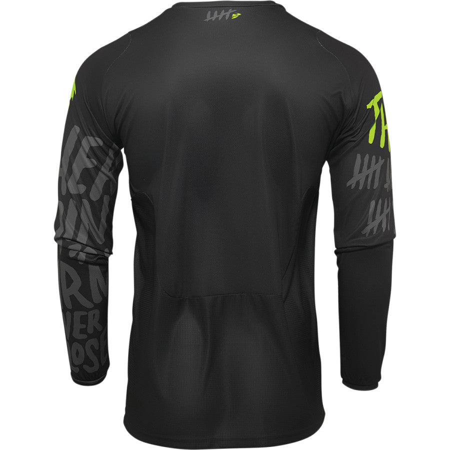 Thor Pulse Counting Sheep Jersey - Charcoal/Acid
