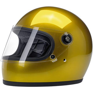 Biltwell Gringo S ECE Motorcycle Helmet - Metallic Yukon Gold