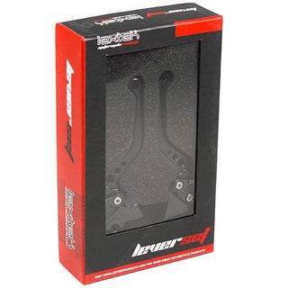Lextek CNC Brake & Clutch Lever Set F-14 / T-333 - Short Black