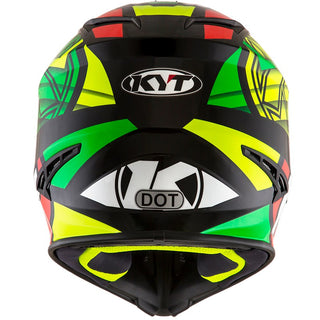 KYT Jumpshot 1 Black Green Fluro