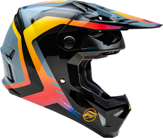 Fly Racing Formula Cp Krypton Helmet - Grey/Black Electric Fade