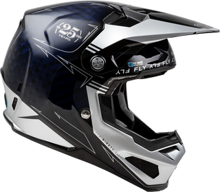 Fly Racing Formula S Carbon Legacy Helmet - Blue Carbon