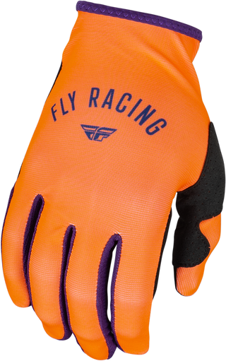 Fly Racing 2024 Lite Ladies Gloves - Neon Coral Deep Purple