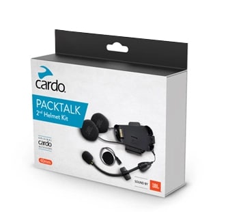 Scala Rider Cardo Packtalk 2ND Helmet Kit With Sound By JBL