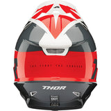 Thor Sector Fader Helmet - Red/Black