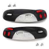 Sidi Rex, Mag 1 Vortice Replacement Toe Slider - Black/Red