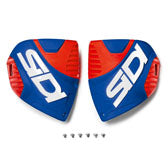 Sidi Crossfire 3 Replacement Shin Plate - Blue Red/Fluro White