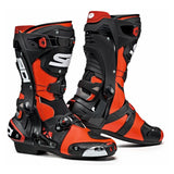 Sidi Rex Motorcycle Boots - Red/Fluro/Black