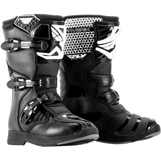 Fly Racing Maverik Motorcycle Youth Boots - Black