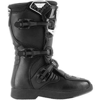 Fly Racing Maverik Motorcycle Youth Boots - Black