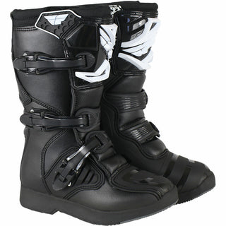 Fly Racing Maverik Motorcycle Youth Boots - Black