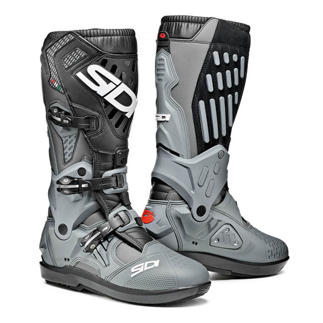 Sidi Atojo SRS Motorcycle Boots - Grey/Black