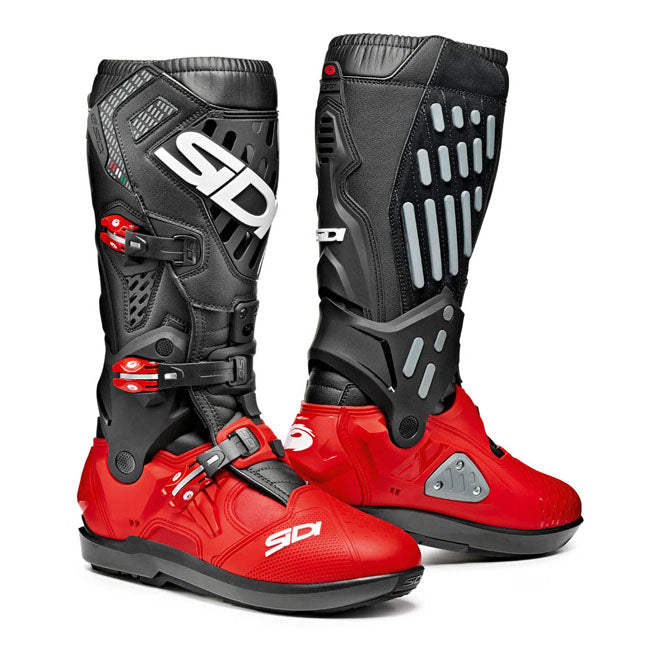 Sidi Atojo SRS Motorcycle Boots - Red/Black