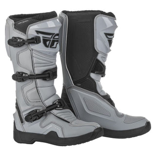 Fly Racing Maverik Motorcycle Boots - Grey/Black