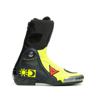 Dainese Axial D1 Valentino Replica Boots - Fluo-Yellow/Blue-Reggiani