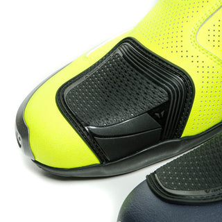 Dainese Axial D1 Valentino Replica Boots - Fluo-Yellow/Blue-Reggiani