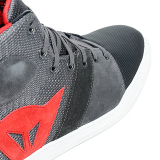 Dainese York Air Shoes - Phantom/Red