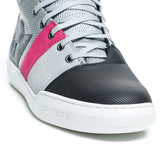Dainese York Air Lady Shoes - Light Grey/Coral