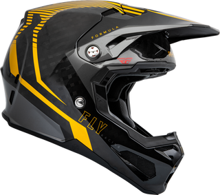 Fly Racing Youth Formula Carbon Tracer Helmet - Gold Black