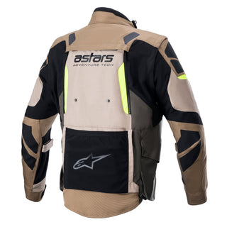 Alpinestars Halo Drystar Adventure Jacket - Khaki/Sand/Fluro Yellow