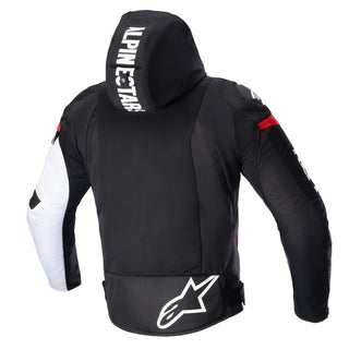 Alpinestars Zaca Air Jacket - Black White/Red Fluro