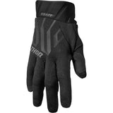 Thor Draft Gloves - Black/Charcoal